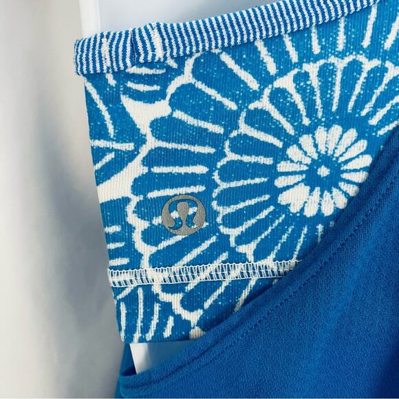 Lululemon No Limits Floral Tank Top Size 4 - Picture 8 of 14